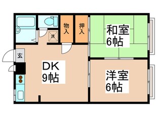 アソルティ宝町の物件間取画像